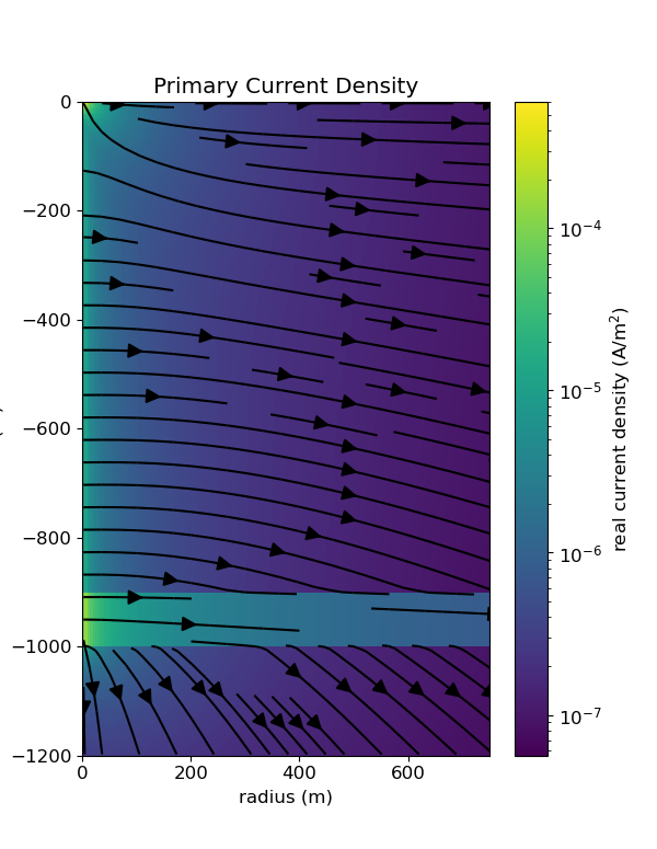 Primary Current Density